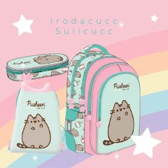 Iskolatáska szett St. Majewski, Pusheen cicás Pastel