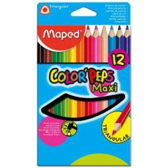 MAPED Color'Peps 12db Jumbo Maxi vastag színesceruza