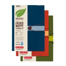 HERLITZ rekeszes mappa easy orga to green kék