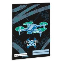   ARS UNA füzet A/5 32 lapos II. osztályos vonalas, Drone Pro, 16-32