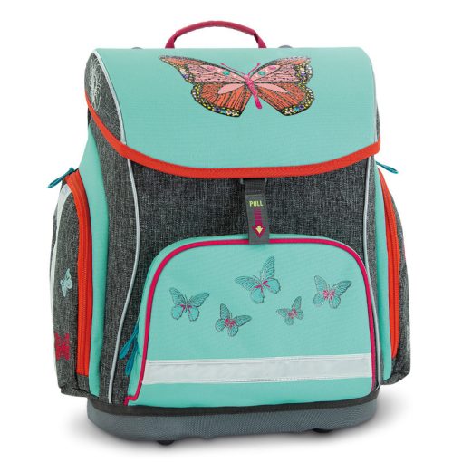 Ars Una kompakt easy mágneszáras iskolatáska Butterfly, Pillangó