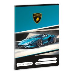  ARS UNA füzet A/5 32 lapos I. osztályos vonalas, Lamborghini VII 14-32