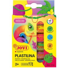 JOVI gyurma színes, neon 6 szín