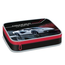 ARS UNA Mágneszáras iskolatáska + többszintes tolltartó + sportzsák, Lamborghini II Iskolatáska szett