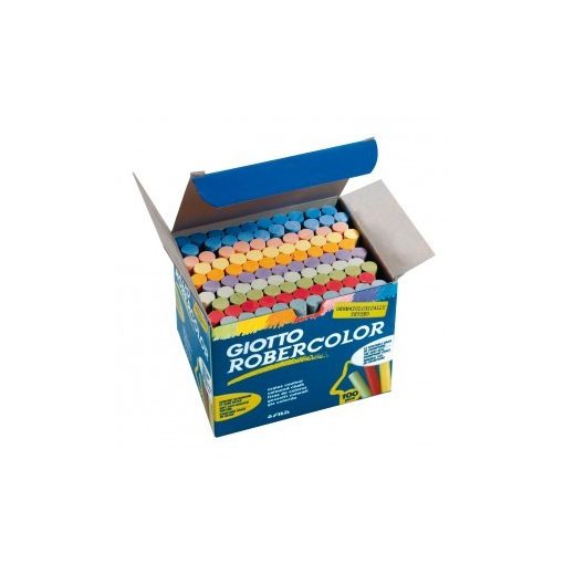 GIOTTO táblakréta 100db színes Robercolor, pormentes