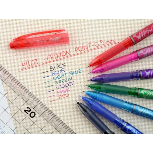 PILOT Frixion Point radírozható toll 0,5mm, tűhegyű kék