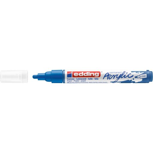 EDDING 5100 AKRIL MARKER B (2-3 MM), Gentian Blue 