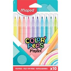 MAPED Color'Peps 10db kimosható filctoll, pasztell
