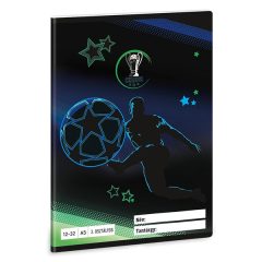   ARS UNA füzet A/5 32 lapos III. osztályos vonalas, Foci, Champs 12-32