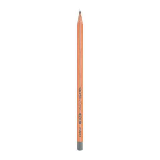 Grafitceruza háromszögű MAPED Black'peps 2H, radírral