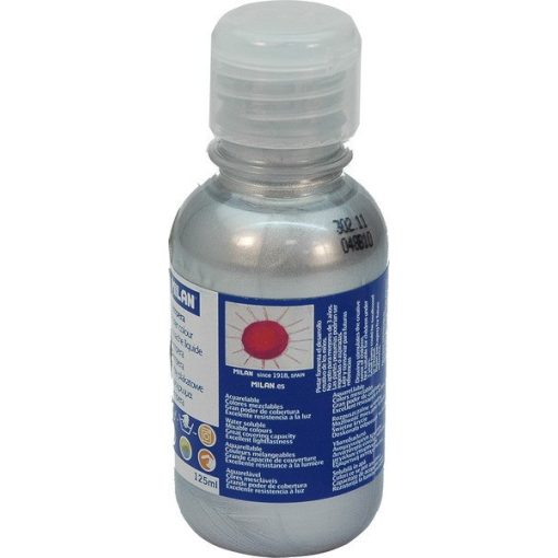 MILAN tempera 125ml, Ezüst