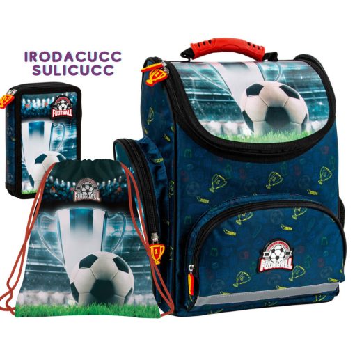 Iskolatáska szett Derform, Football, Focis