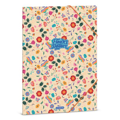 ARS UNA gumis mappa A/4 Flower Power