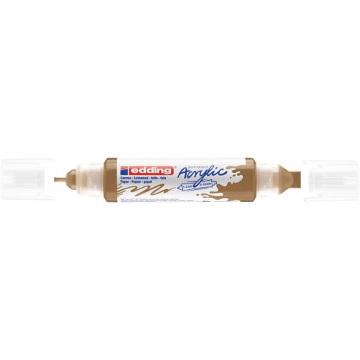 EDDING 5400 AKRIL MARKER 3D DOUBLE LINER (2-3 MM/5-10 MM), Rich Gold