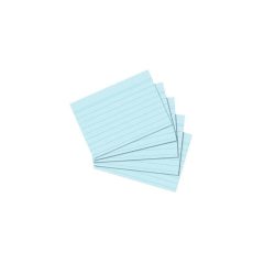 HERLITZ kartotékkártya A/7, 100 ív, vonalas