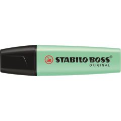 Szövegkiemelő STABILO BOSS pasztell vágott, 2-5mm, menta