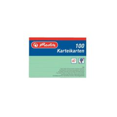 HERLITZ kartotékkártya A/7, 100 ív, vonalas