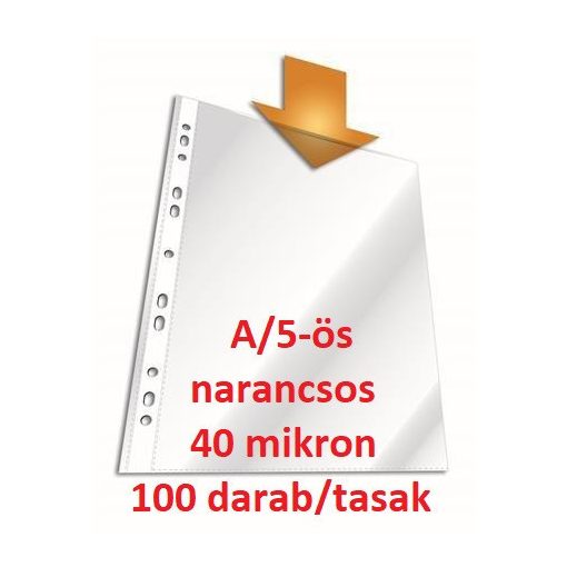 Lefűzhető genotherm A/5 40 mic. 100db/csom