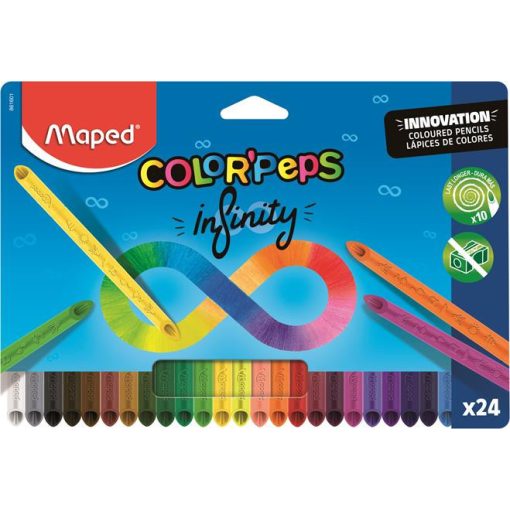MAPED Infinity színesceruza  24db