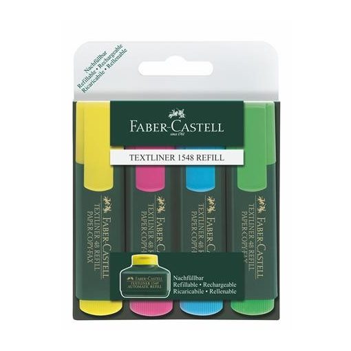 Szövegkiemelő készlet FABER-CASTELL 4db