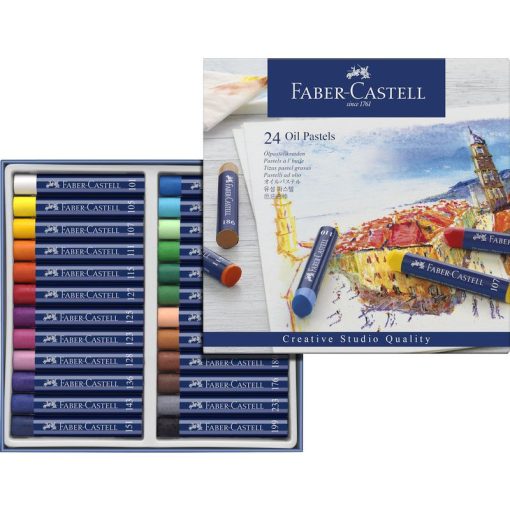 FABER-CASTELL olajpasztell 24db