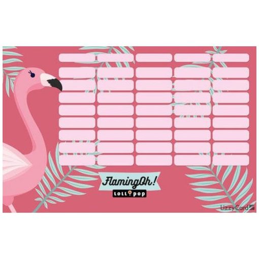 Lizzy card órarend Flamingo