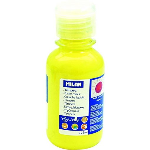 MILAN tempera 125ml, Sárga