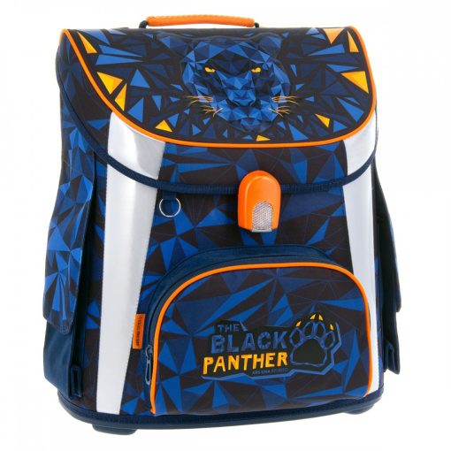 ARS UNA Mágneszáras iskolatáska + többszintes tolltartó + sportzsák, Panther Iskolatáska szett
