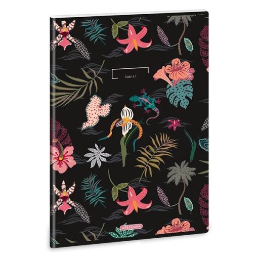 Ars Una Tahiti A/4 extra kapcsos füzet-négyzethálós