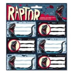ARS UNA füzetcímke csomagolt, 3x6db Raptor