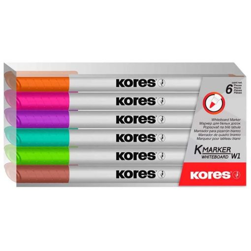 KORES tábla és flipchart marker, K-Marker 10db, 1-3 mm, kúpos