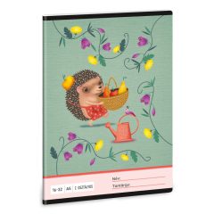   ARS UNA füzet A/5 32 lapos II. osztályos vonalas, Apple Pie, 16-32