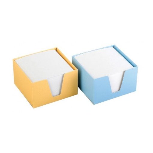 Asztali kockatömb 9x9x6cm papírdobozban