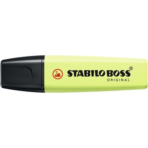 Szövegkiemelő STABILO BOSS pasztell vágott, 2-5mm, harmatos lime 