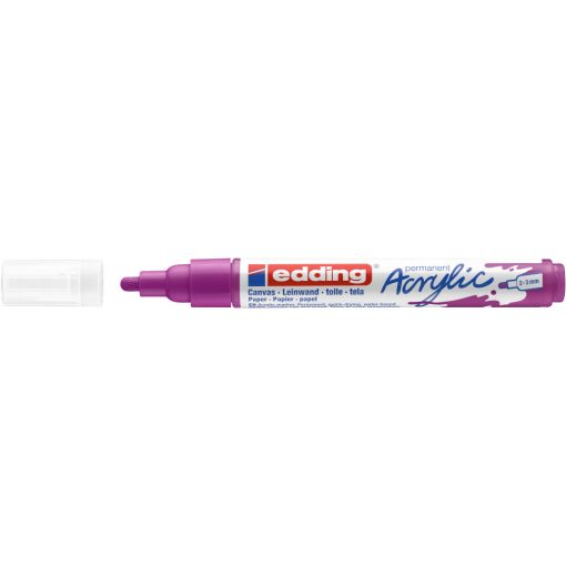 EDDING 5100 AKRIL MARKER B (2-3 MM), Berry