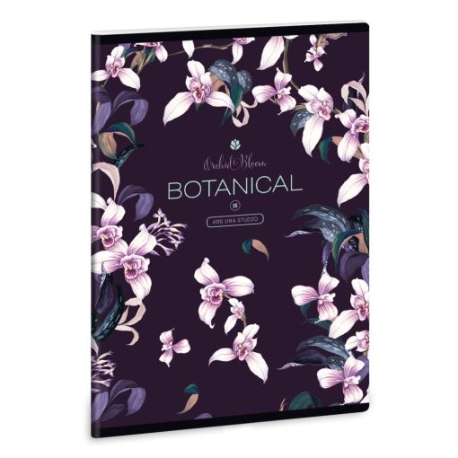 ARS UNA füzet A/5 40 lapos négyzethálós, Botanic Orchid