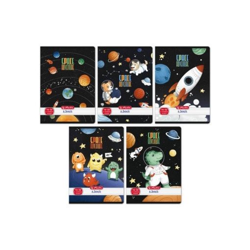 HERLITZ füzet A/5 32 lapos Space 16-32 II. osztályos vonalas