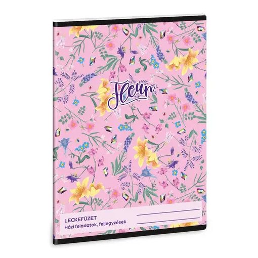 ARS UNA leckefüzet A/5 32 lapos Fleur