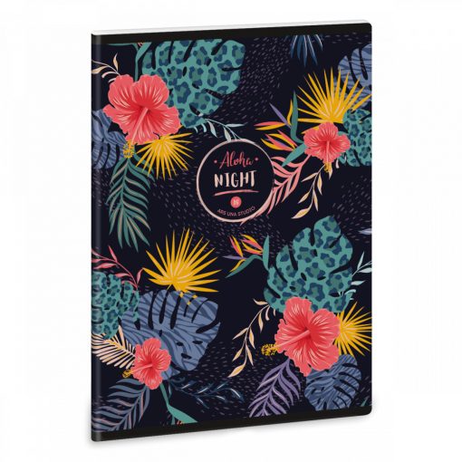 ARS UNA füzet A/5 40 lapos sima Aloha Night