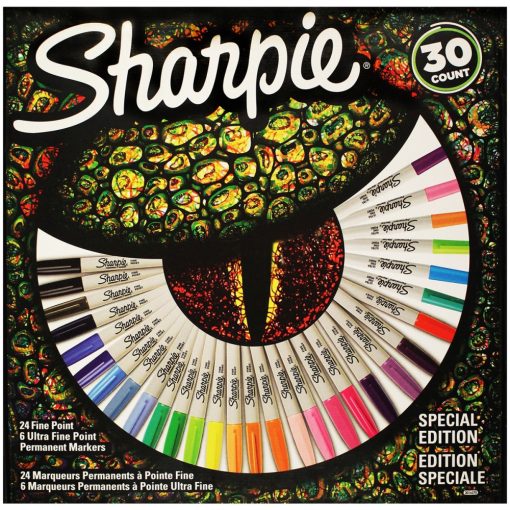 SHARPIE Fine+Ultra Fine Permanent marker készlet 30db