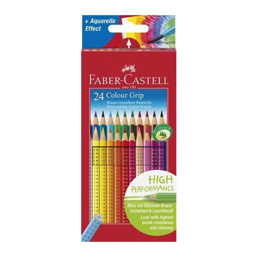 FABER-CASTELL Grip színesceruza 24db