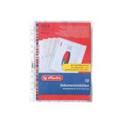   HERLITZ lefűzhető genotherm füllel A/4 120 mic. 10 db/csom