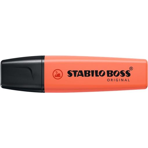 Szövegkiemelő STABILO BOSS pasztell vágott, 2-5mm, halvány korall 