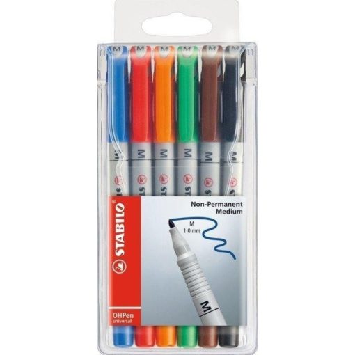 Stabilo OHPen universal M filctoll szett 6 db-os