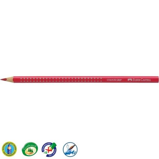 Színesceruza FABER-CASTELL grip piros