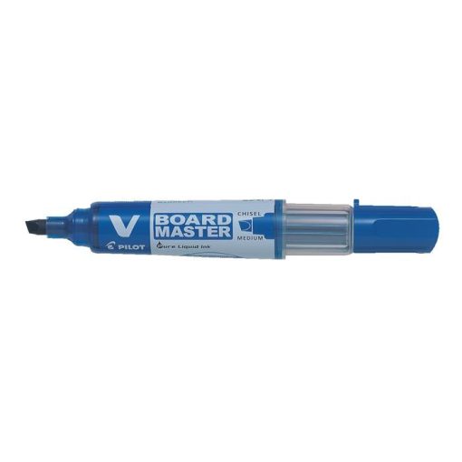 Táblamarker, 2,2-5,2 mm, vágott, PILOT "V-Board Master, KÉK