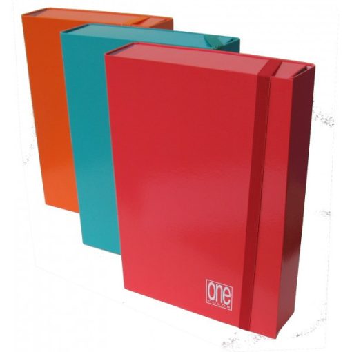 Füzetbox A/4 BLASETTI One piros 7cm