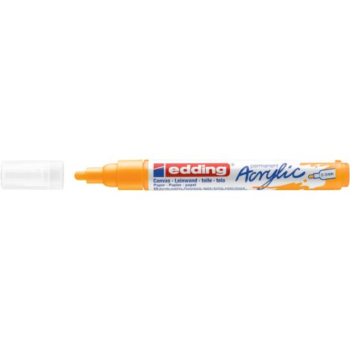 EDDING 5100 AKRIL MARKER B (2-3 MM), Sunny Yellow