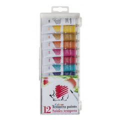 ICO Tempera színes, 12ml-es 12db-os készlet Süni