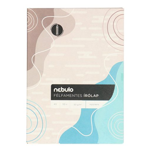 NEBULÓ Írólap 20-50 Félfamentes